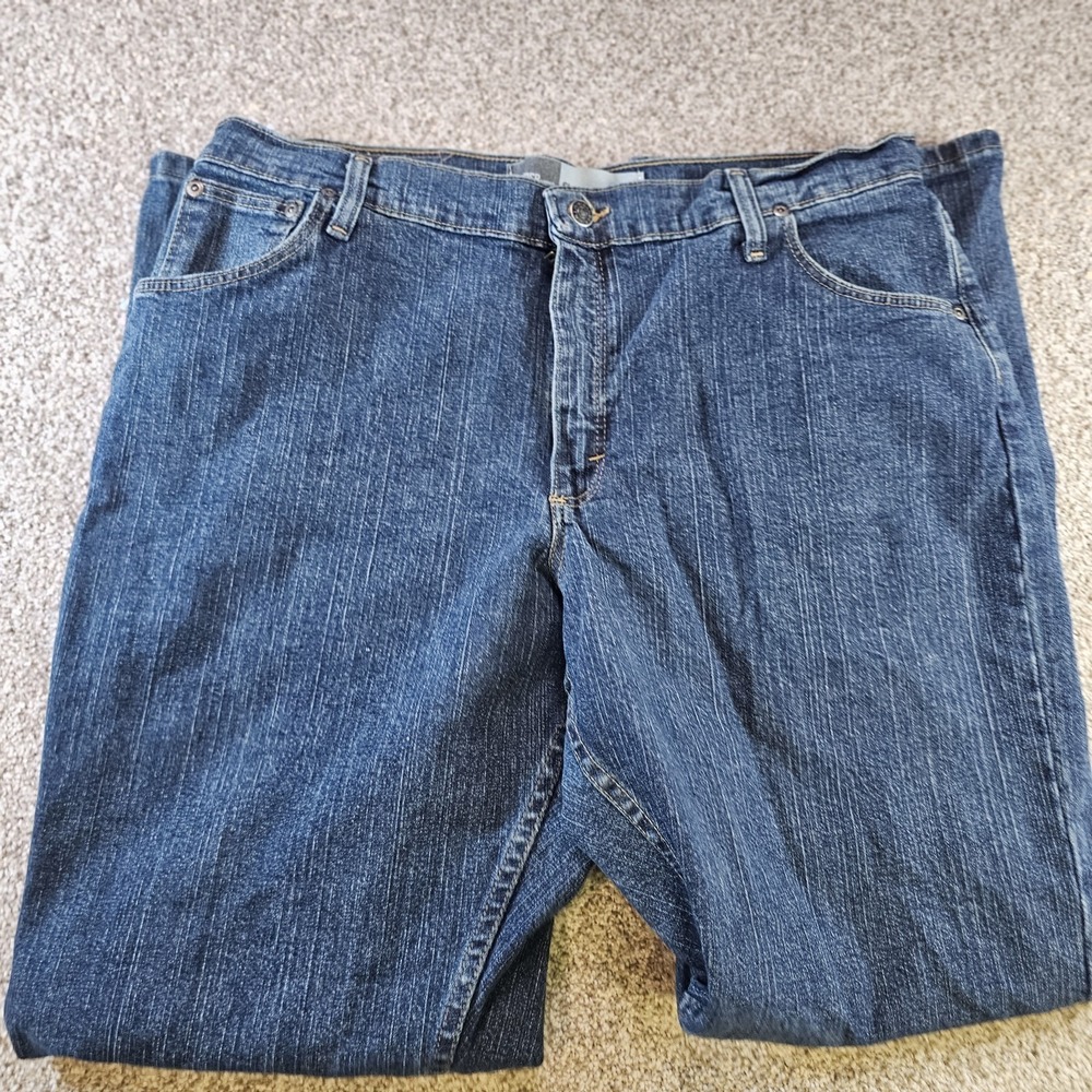 Gander Mountain Jeans Womens 16 Short Blue‎ Cotton Mom Comfort